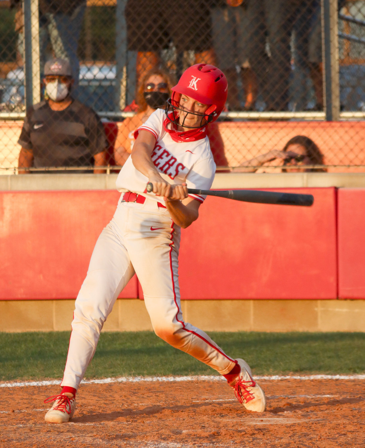Katy High junior catcher Kailey Wyckoff was named District 19-6A softball’s Most Valuable Player for the 2021 season.